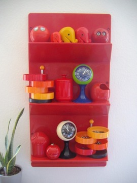 プラスチック,作り付けの棚